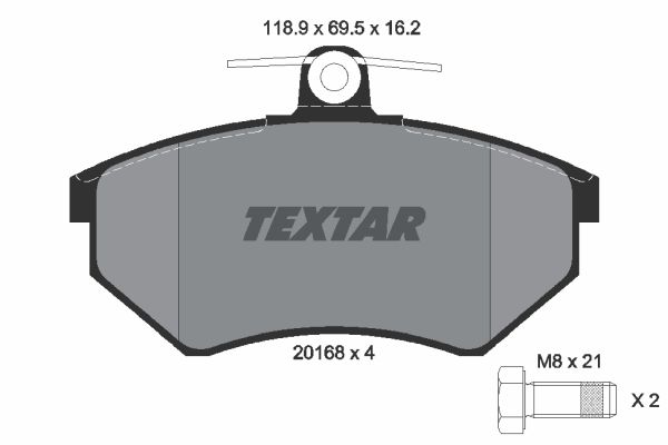 J.CALCOS TRAVAO TEXTAR VW