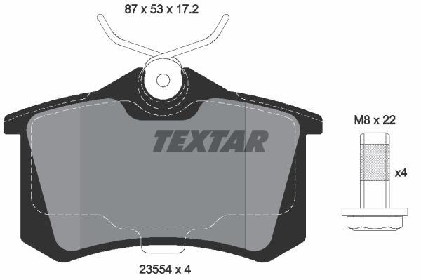 J.CALCOS  TEXTAR VW   GDB1330