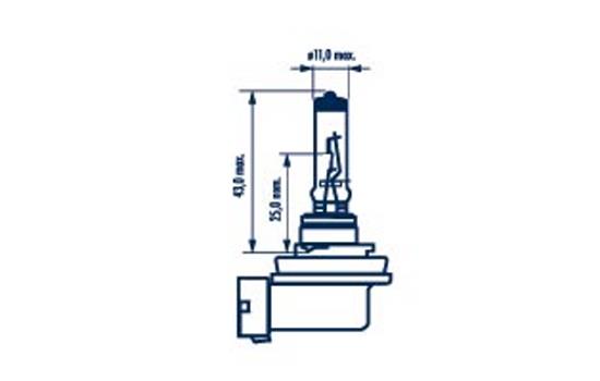 LAMPADA NARVA H11 12V 55W