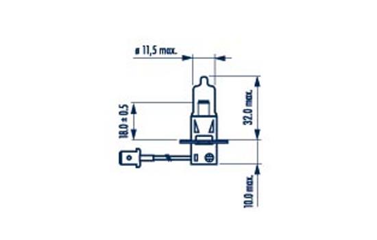 LAMPADA NARVA H3 12V 55W