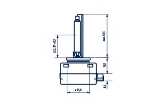 LAMPADA XENON D1S P32D-2 