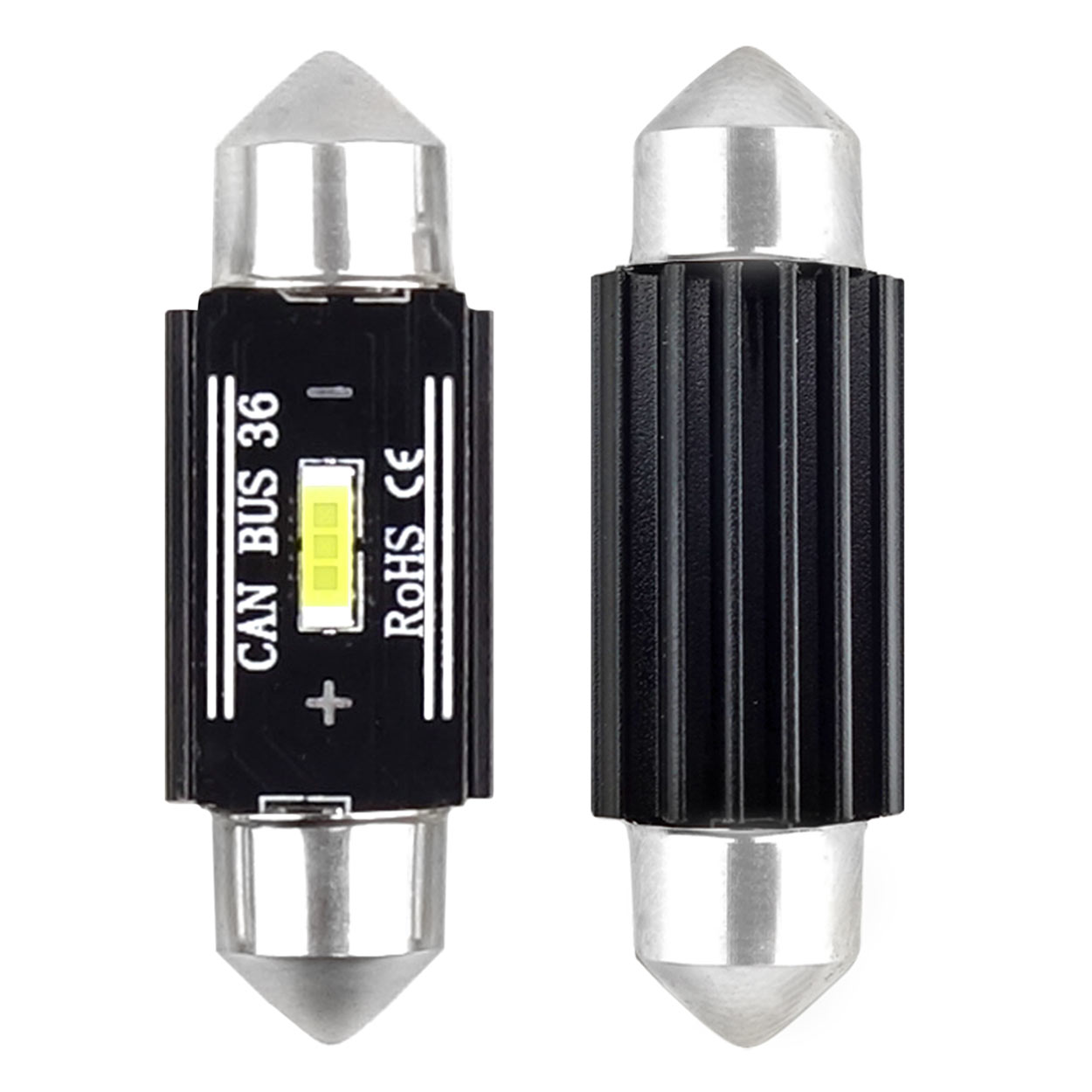 KIT 2 LAMPADAS LED CAN BUS C5W