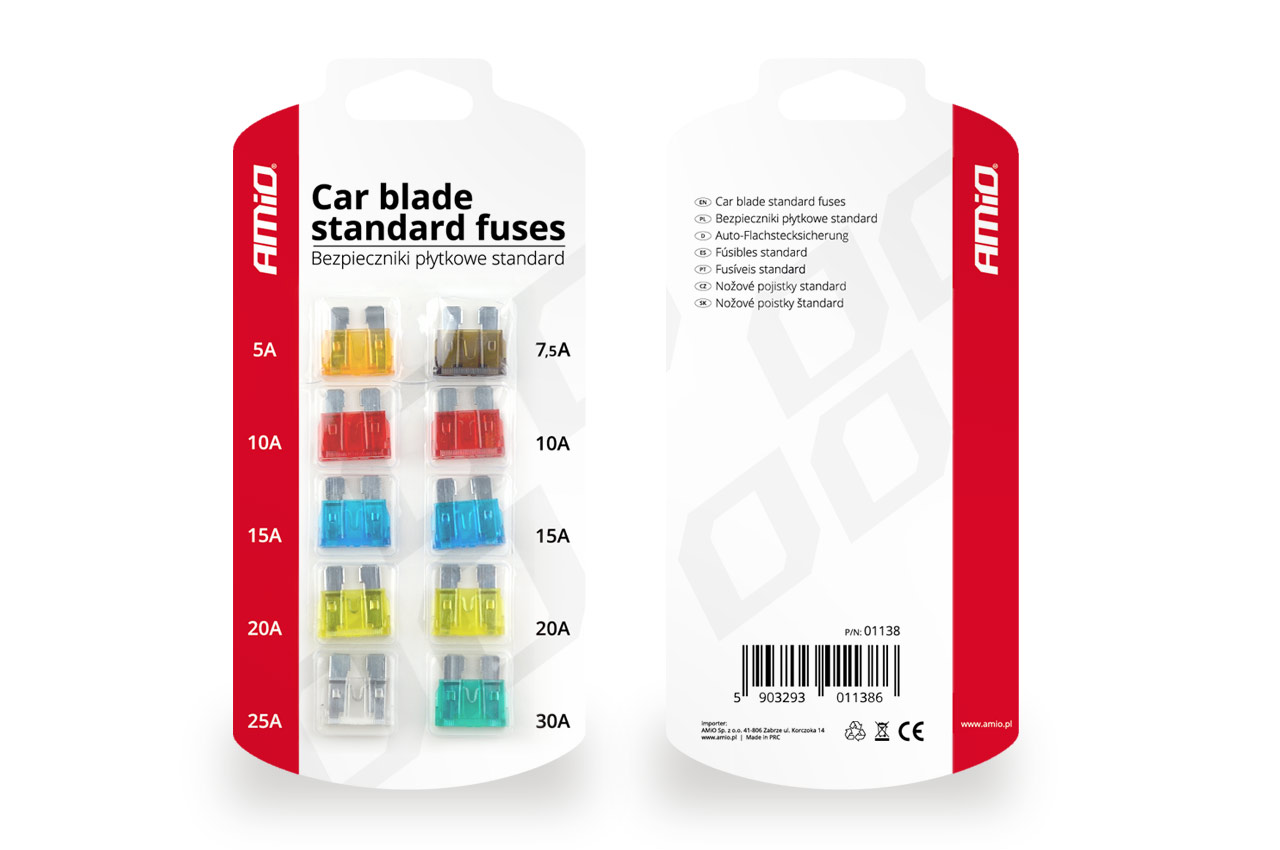 KIT 10 FUSIVEIS STANDARD