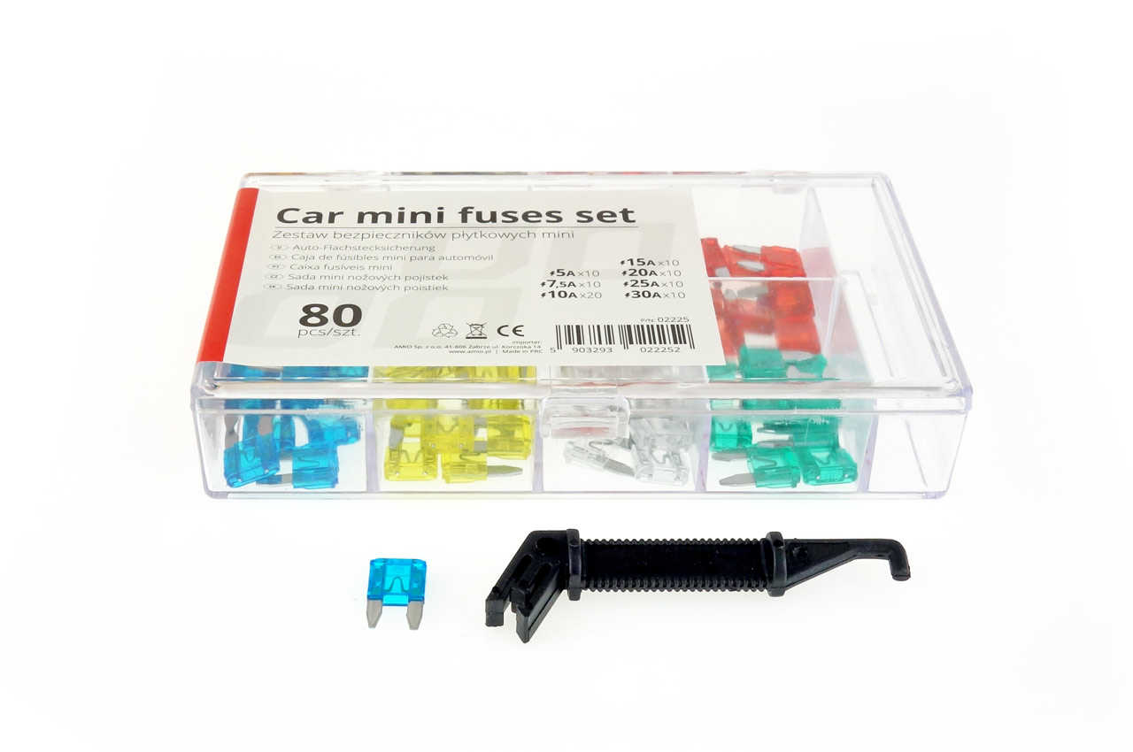 CAIXA KIT MINI-FUSIVEIS 80unid