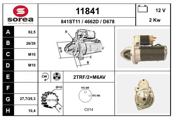 M/ARRANQUE 12V RECONSTRUIDO