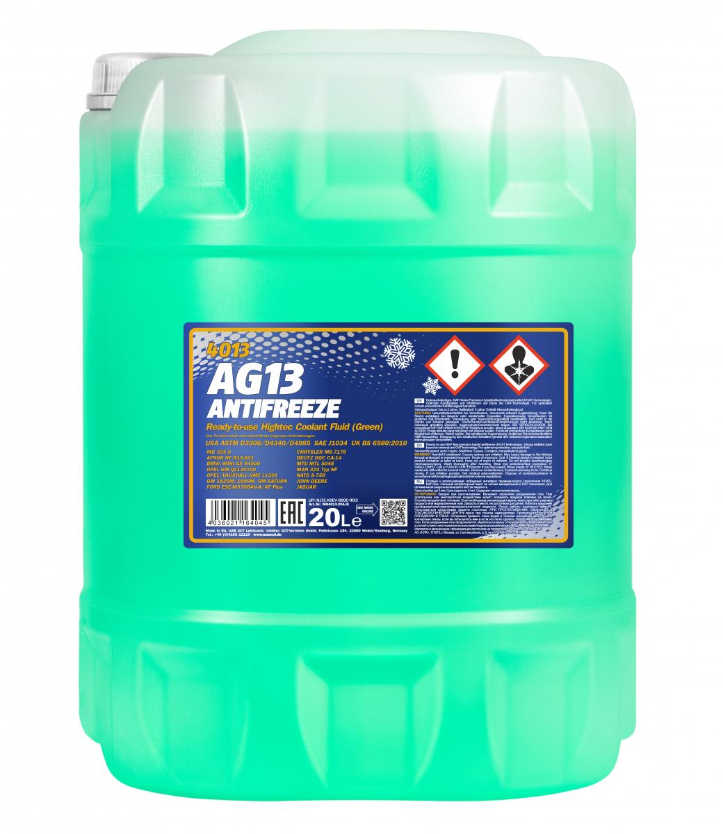 ANTICONGELANTE VERDE -40C 20L